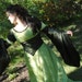 Medieval Fantasy Renaissance Green Gown 2nd payment RESERVED for Carmelonia