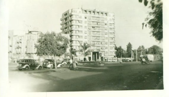 Vintage 1945 Photograph Cairo Egypt Africa By Alaskavintage