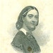 Mrs S A Douglass Boston MA Antique Portrait Drawing Illustrated Calling Card