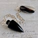Rainbow Obsidian and Sardonyx Sterling Silver Pendulum