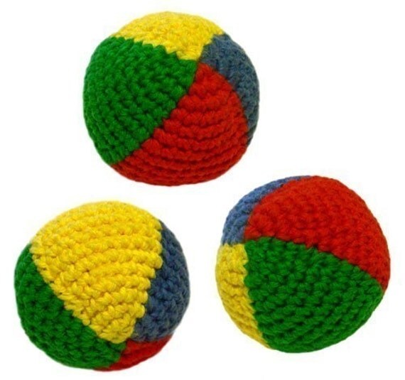 Juggling Balls PDF Crochet Pattern Instant Download