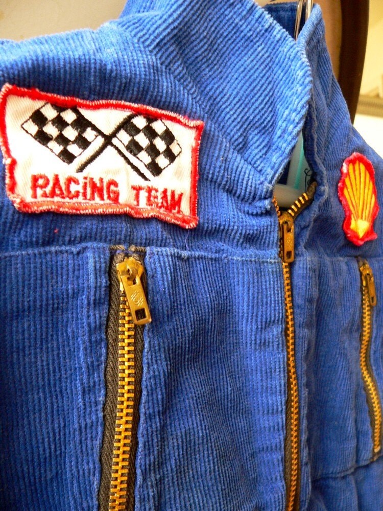 Vintage Baby Boy Mechanic Coveralls Halloween