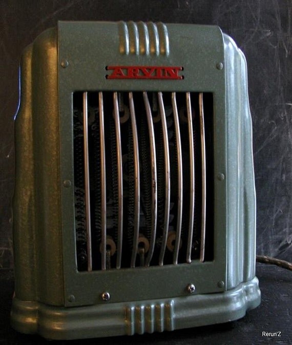 Items similar to Vintage 1959 Metal Heater by Arvin. Designed by