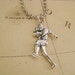 For the football lovers necklace