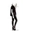 Original Watercolor and pen fashion illustration by Jessica Durrant - titled Black on Black