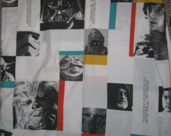 twin single Fitted   bed  sheet  vintage Star Wars