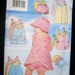 Butterick 5439 Infant Girl wardrobe pattern sz NB thru M