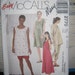 Misses maternity pattern top pants and dress size 12 14 16McCalls 2770
