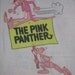 Vintage Twin flat Pink Panther bed sheet