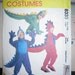 alligator lizard dinosaur Costume pattern toddler childs size 5 6 McCalls 8333