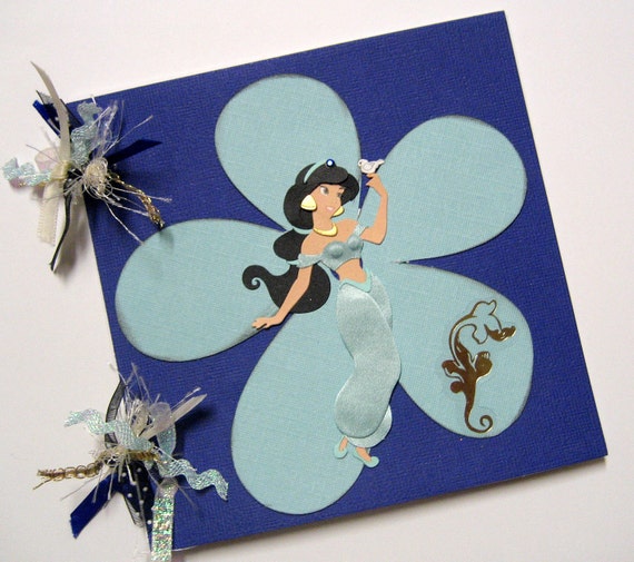 Disney Autograph Book Jasmine Princess Disneyland by upinthenight