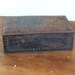 Rusty Metal Box with A Lid