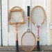 Vintage Tennis Rackets, Collection of Three