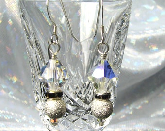 Swarovski Crystal AB Earrings