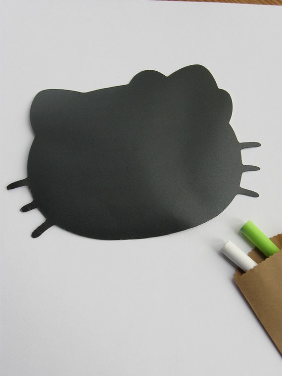 Cricut Vinyl Hello Kitty Chalkboard
