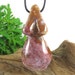 Fertility Goddess Necklace - Ocean Jasper Nursing Necklace - Mother's Necklace