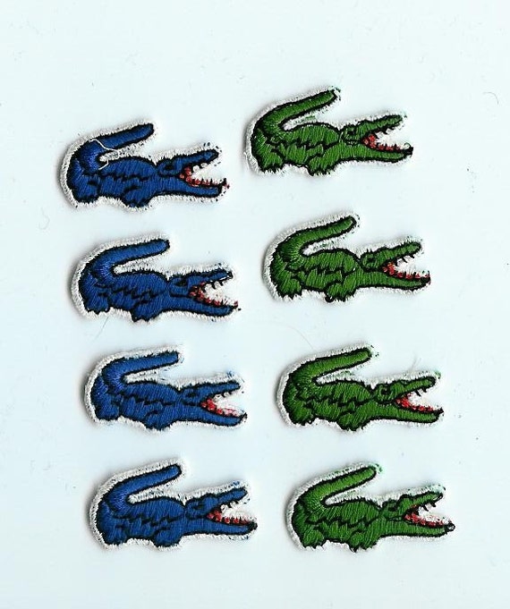 8 Original Izod Alligator Patches