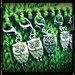 Stitch Markers - RETRO OWLS