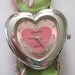 Heart and Dragonfly Ladies Watch