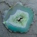 Agate Drusy Slice HUGE Focal Bead 49.66mm (3w97)