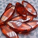 Orange Blossoms - Peacock Glass Beads