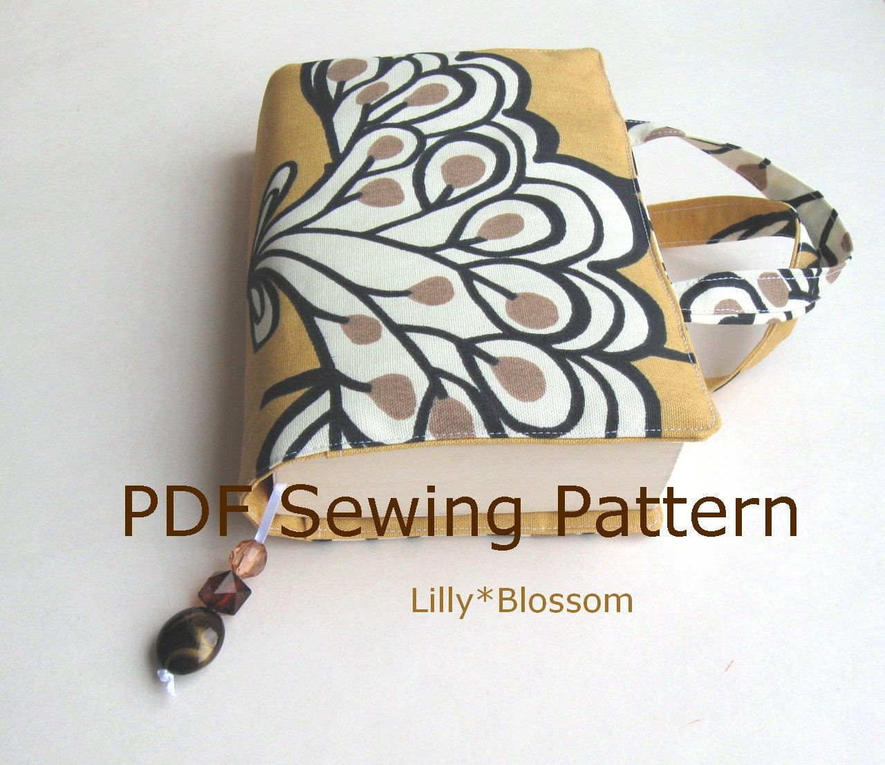 Bible
 or Book Cover pdf Sewing Pattern/Tutorial by NavyMango