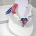 Ladies Flip Flops / Sandals / Shoes / Beachwear / Red White and Blue