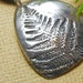 Swinging Fern Fine Silver Pendant