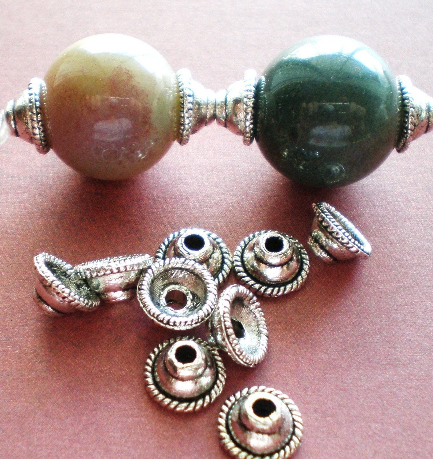 earring bead caps