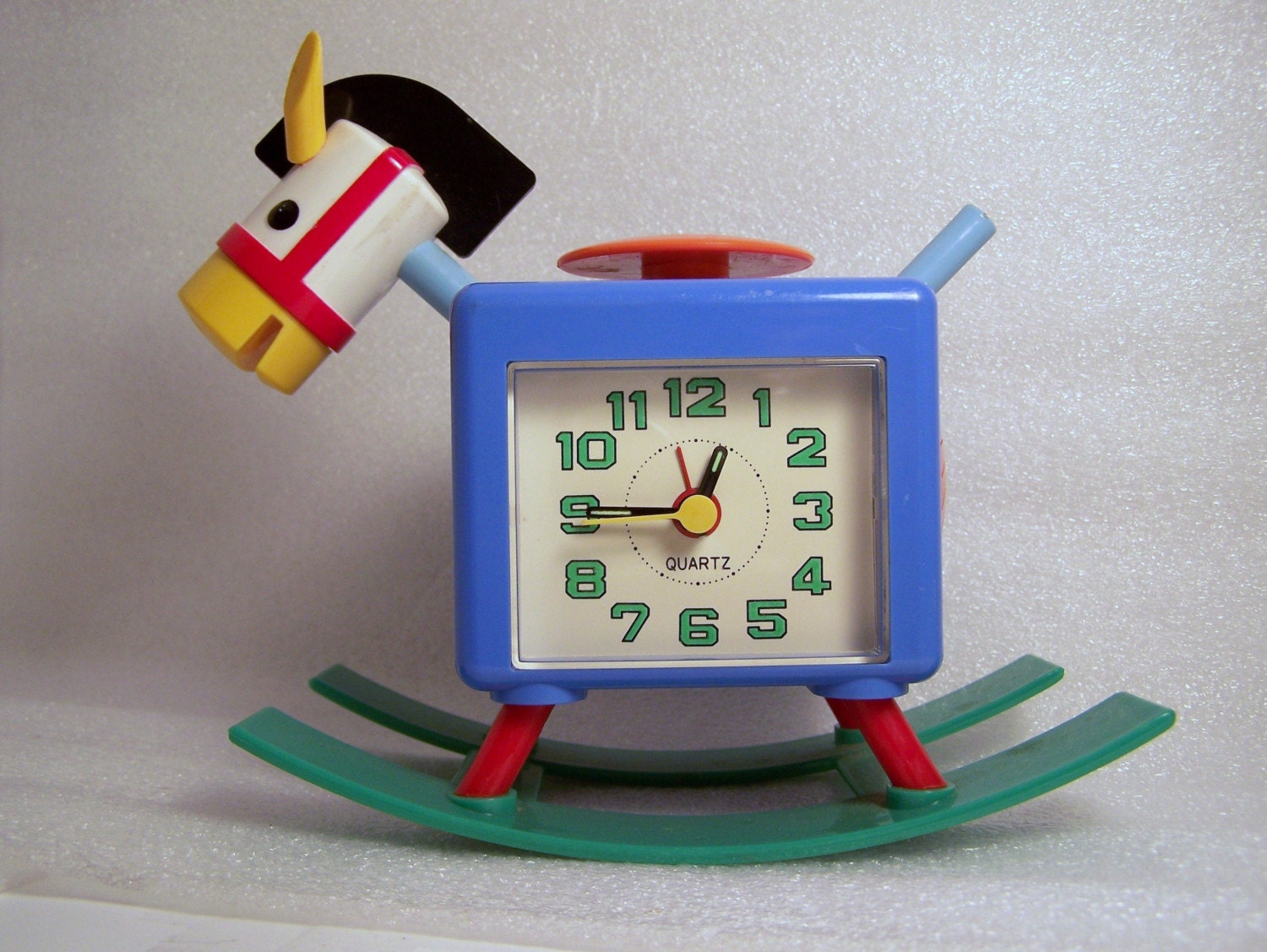 cute rocking horse alarm clock