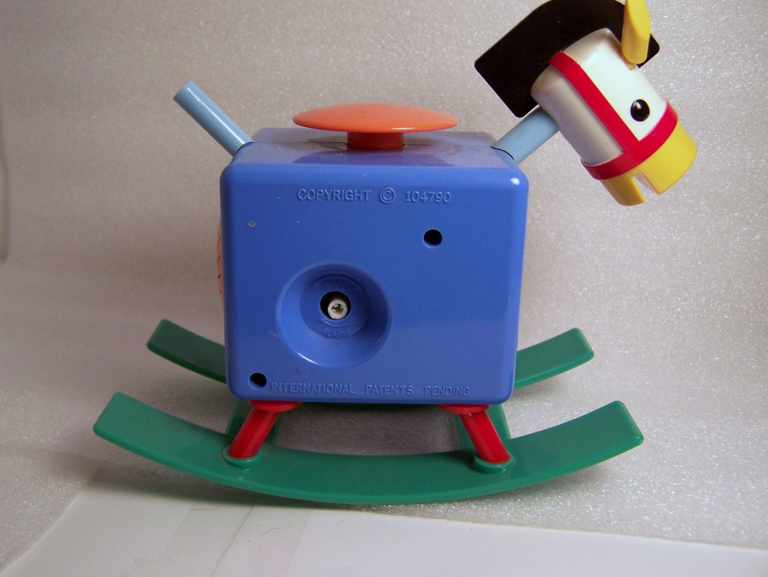 cute rocking horse alarm clock