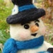 Sale, Sale, Sale......Needle Felted Snowman Wool Soft Sculpture - Snowball the Snowman by McBrideHouse