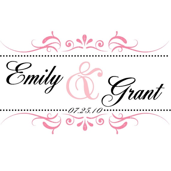 Custom Wedding Logo Design