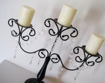 Simple Elegance 3 Tier Modest Candelabra MADE TO ORDER
