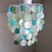 Seaside Dreams 10" Capiz Flushmount Chandelier MADE TO ORDER