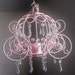 Cinderella Collection Coach One Candle Hanging Chandelier