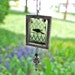 Long Pewter Crow Necklace