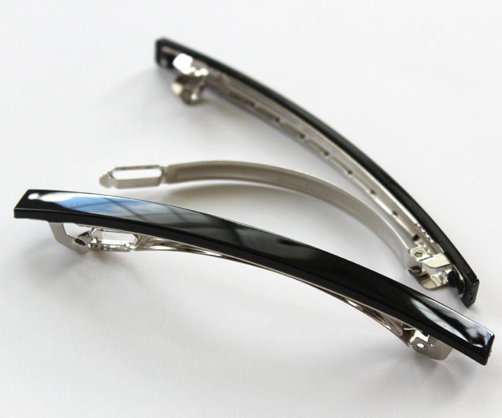 5pcs 100mm X 7mm Blank French Barrette Hair Clips in Retangle