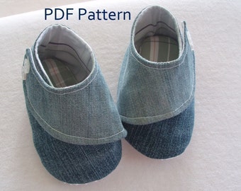 Children's Kimono Shoes Easy Sewing Pattern