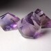 Faceted Ametrine Crystals - Amethyst / Citrine - Set of Three