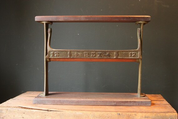 Antique Paper Roll Cutter Dispenser