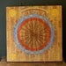 Vintage Deco Game Board / Dart Board
