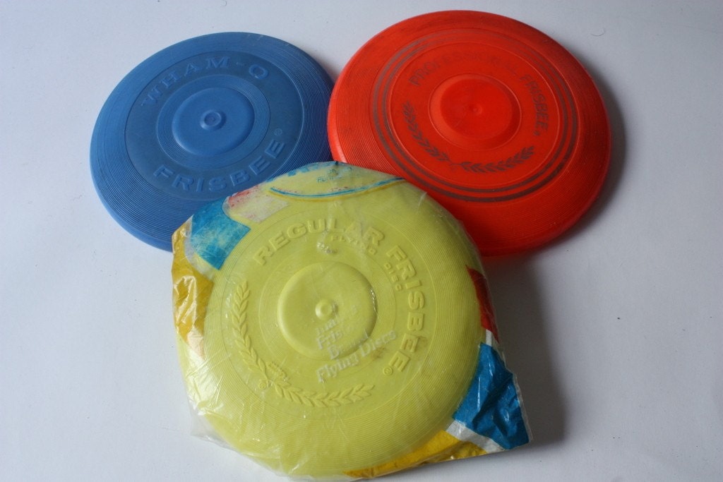 Vintage 1960s WhamO Frisbees Flying Discs