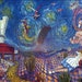 SALE Alice in Wonderland Dreams of Skydive Arizona Surreal Magnetic Art Puzzle