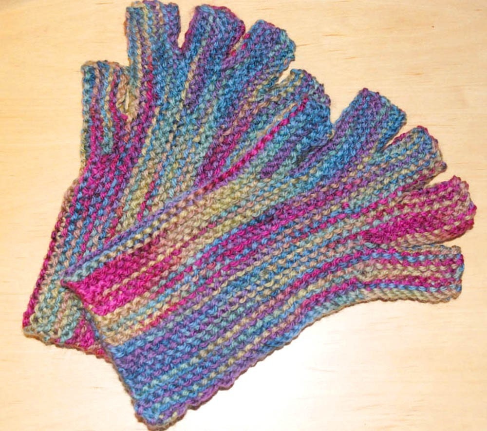 Fingerless Glove Pattern Easy to knit Worsted Weight