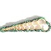 Mermaid Style Sea Shell and Polymer Bead / Pendant