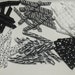 60 Korker Pieces for Hair Bows Black and White Mix