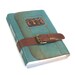 Teal Leather Journal - Hand Bound Notebook
