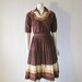 50s skirt top WESTERN cowgirl dress size small
