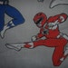 Go Go Power Rangers...Twin Fitted sheet